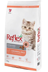 Reflex Kitten Tavuklu-Pirinçli Tahıllı Yavru Kedi Maması 15 kg