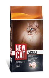 Newcat Tavuklu Tahıllı Yetişkin Kedi Maması 10 kg