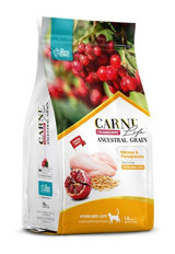 Carni-Life Carni Cat Tavuk-Narlı Kısırlaştırılmış Düşük Tahıllı Yetişkin Kedi Maması 1.5 kg