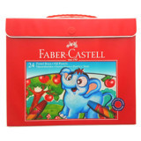 Faber-Castell Çantalı 24'lü Yağlı Pastel Boya