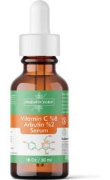 Doğal Eczane Vitamin C %8 Arbutin %2  C Vitaminli Yüz Dolgunlaştıran Canlandırıcı Jel Yüz Serumu 30 ml