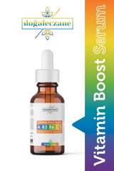 Doğal Eczane Vitamin Boost A-B3-B6-C-E- C Vitaminli Kolajenli Yaşlanma Karşıtı Jel Yüz Serumu 30 ml