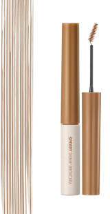Peripera Speedy Skinny Browcara 04 Ash Brown Kahverengi Suya Dayanıklı Renkli Maskara Kaş Sabitleyici