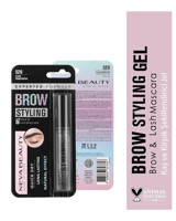 Neva Brow Styling Gel Kahverengi Suya Dayanıklı Doğal Renkli Maskara Kaş Sabitleyici 6 ml