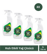 Actisoft Sıvı Mutfak Temizliyici 4x750 ml