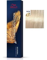 Wella Koleston Perfect Me+ 10.38 Çok Açık İnci Altın Sarısı Krem Saç Boyası 60 Ml