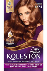 Wella Koleston Kit 6.74 Terrakota Krem Saç Boyası 50 Ml