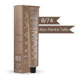 Maxx Deluxe 8.74 Altın Parıltılı Toffee Krem Saç Boyası 100 Ml