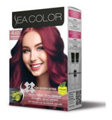 Sea Color 4.65 Şarap Kızılı Vegan Krem Saç Boyası 50 ml