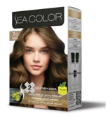 Sea Color 7.0 Kumral Vegan Krem Saç Boyası 50 ml