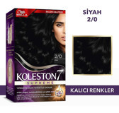 Wella Koleston Supreme 2.0 Siyah Krem Saç Boyası 50 Ml