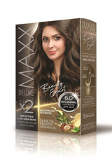 Maxx Deluxe Beauty Expert 6.0 Koyu Kumral Krem Saç Boyası 60 Ml