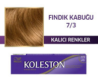 Wella Koleston Single 7.3 Fındık Kabuğu Krem Saç Boyası 50 Ml