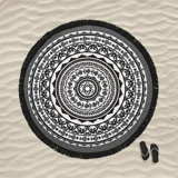 Marte Home Mandala 4 Pamuklu Plaj Havlusu Çok Renkli