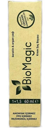 BioMagic Keratin & Argan Yağı 99.21 Buzlu Sarı Amonyaksız Krem Saç Boyası 60 Ml