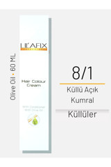 Lilafix With Olive Oil 8.1 Işıltılı Kahve Krem Saç Boyası 60 ml