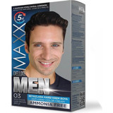 Maxx Deluxe Men 0.3 Kahve Saç Boyası Krem Erkek Saç Boyası 40 ml
