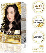 Maxx Deluxe Golden Beauty 4.0 Kahve Krem Saç Boyası 60 Ml