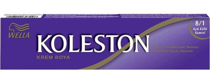 Wella Koleston 8.1 Açık Küllü Kumral Krem Saç Boyası 60 Ml