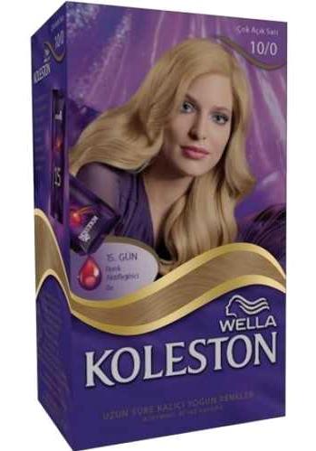 Wella Koleston Kit 10.0 Çok Açık Sarı Krem Saç Boyası 50 Ml