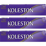 Wella Koleston 77.44 Ateş Kızılı Krem Saç Boyası 3x50 Ml