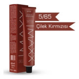 Maxx Deluxe 5.65 Çilek Kırmızısı Krem Saç Boyası 60 Ml