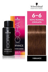 Schwarzkopf Igora Royal Vibrance 6.6 Koyu Kumral Sandre Küllü Krem Saç Boyası 60 ml