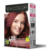 Sea Color 4.6 Kestane Kızılı Vegan Krem Saç Boyası 50 ml