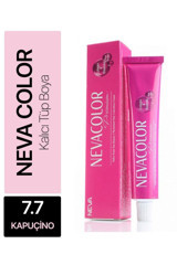 Nevacolor Premium 7.7 Kapuçino Krem Saç Boyası 50 Ml
