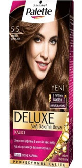 Schwarzkopf Palette Deluxe 5.5 Işıltılı Çikolata Krem Saç Boyası 50 ml