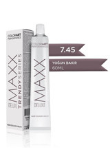 Maxx Deluxe 7.45 Yoğun Bakır Krem Saç Boyası 60 Ml