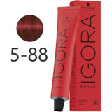 Schwarzkopf Igora Royal 5.88 Kahve Yoğun Kızıl Krem Saç Boyası 60 ml