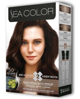 Sea Color Set 5.0 Açık Kahve Krem Saç Boyası 50 ml