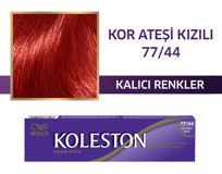 Wella Koleston 77.44 Ateş Kızılı Krem Saç Boyası 50 Ml