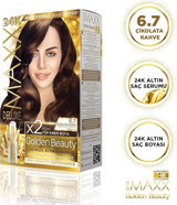 Maxx Deluxe Golden Beauty 6.7 Çikolata Kahve Krem Saç Boyası 60 Ml