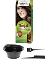 Schwarzkopf Palette Naturel 4.0 Amber Kahve Krem Saç Boyası 50 ml