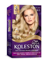 Wella Koleston Set 9.1 Açık Kül Sarısı Krem Saç Boyası 50 ml