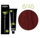 L'oréal Paris İnoa 6.45 Koyu Kumral Bakır Akaju Krem Saç Boyası 60 Ml