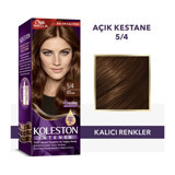 Wella Koleston Naturals 5.4 Açık Kestane Krem Saç Boyası 50 Ml