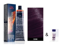 Wella Koleston Perfect Me 33.66 Patlıcan Moru Krem Saç Boyası 60 Ml