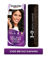 Schwarzkopf Palette Göz Alıcı Renkler 3.0 Koyu Kahve Krem Saç Boyası 50 ml