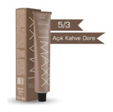 Maxx Deluxe 5.3 Açık Kahve Dore Krem Saç Boyası 60 Ml