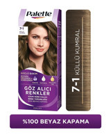 Schwarzkopf Palette Göz Alıcı Renkler 7.1 Küllü Kumral Krem Saç Boyası 50 ml