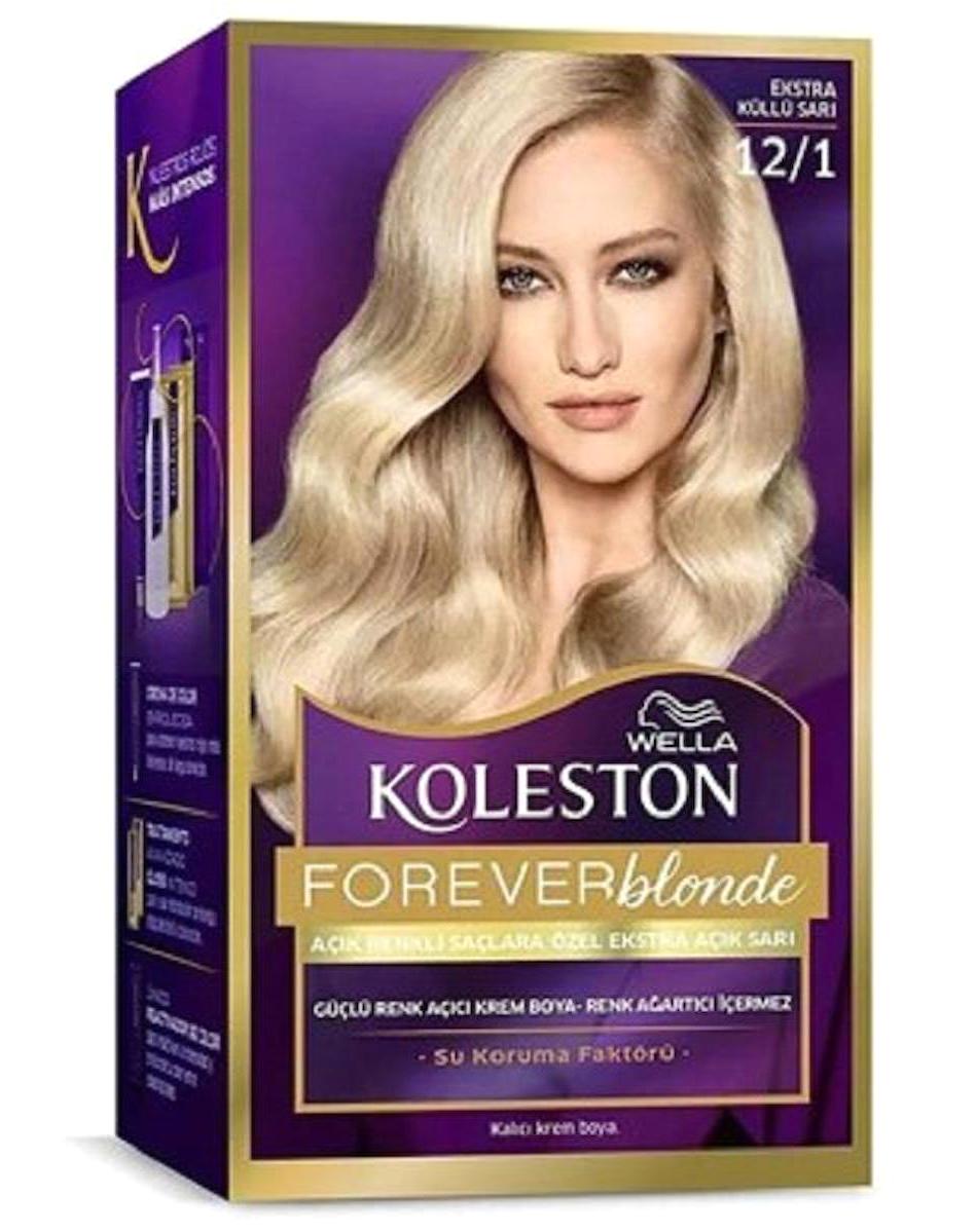 Wella Koleston Kit 12.1 Ekstra Küllü Sarı Krem Saç Boyası 50 Ml