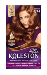 Wella Koleston Set 6.74 Terrakota Krem Saç Boyası 50 ml