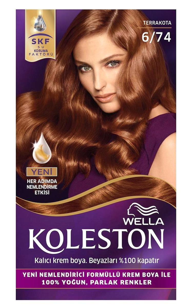 Wella Koleston 6.74 Terrakota Krem Saç Boyası 50 ml