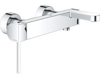Grohe Plus Krom Aç Kapa Kare Banyo Bataryası Krom