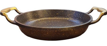O.M.S Döküm Saplı Döküm 16 cm Sahan Tava Gri
