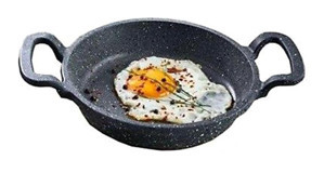 Eda Asya ZK-962 Döküm Saplı Alüminyum 20 cm Sahan Tava Gri