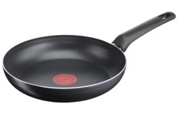 Tefal 1X SimpleCook B55606 Plastik Saplı Titanyum 28 cm Düz Tava Siyah